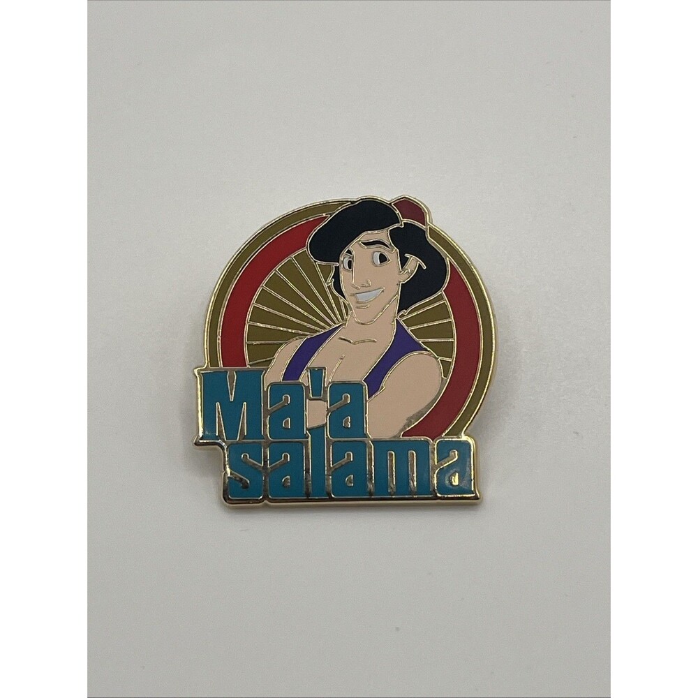 Adventures By Disney Pin EGYPT Exclusive Aladdin Trading Collecting Ma'a Salama